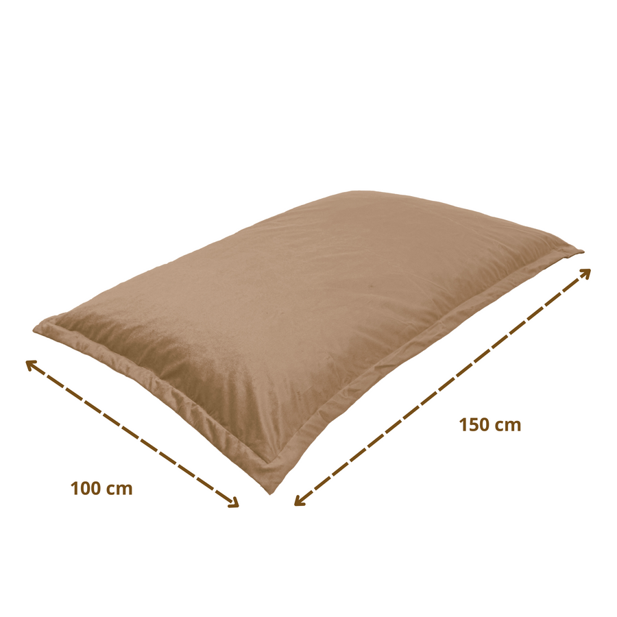 Giant XL Cushion Bean Bag 150x100 Beige – photo 6