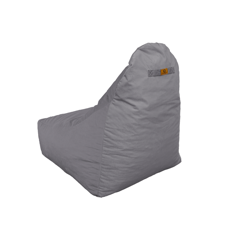 Fauteuil Pouf XXL 120x90 Gris Clair – photo 5