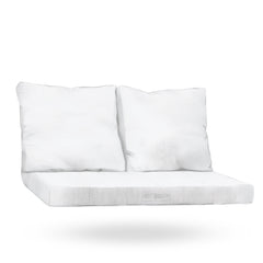 Conjunto de Almofadas para Móveis de Jardim: 1 Assento e 2 Encostos - Entrega Gratuita