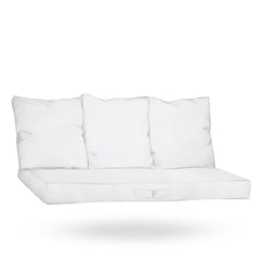 Conjunto de Almofadas para Móveis de Jardim: 1 Assento e 3 Encostos - Entrega Gratuita