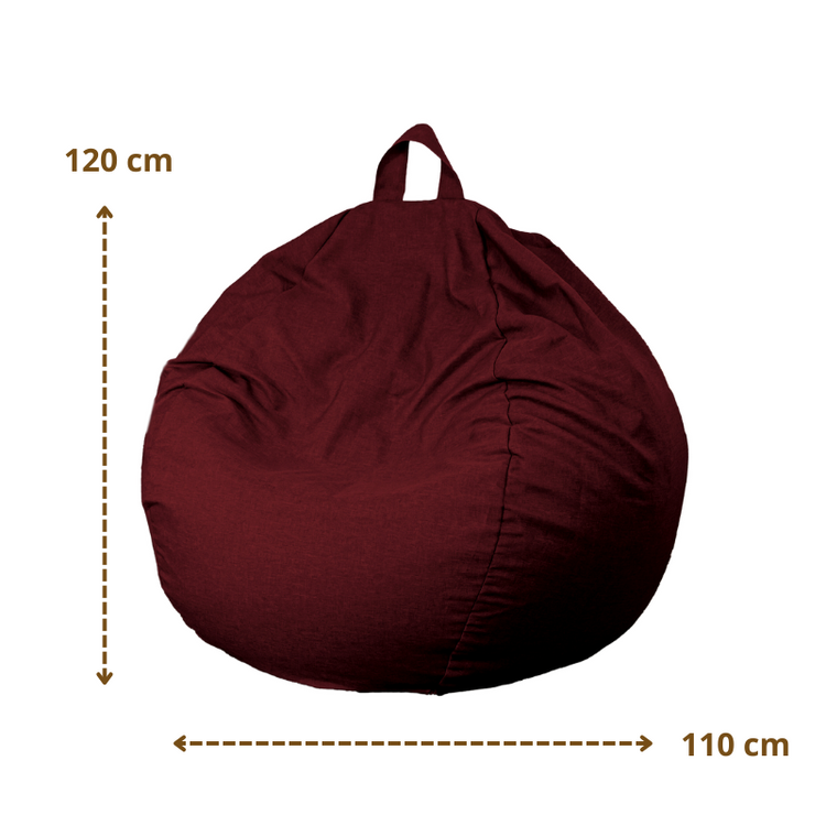 Pouf poire XL d&