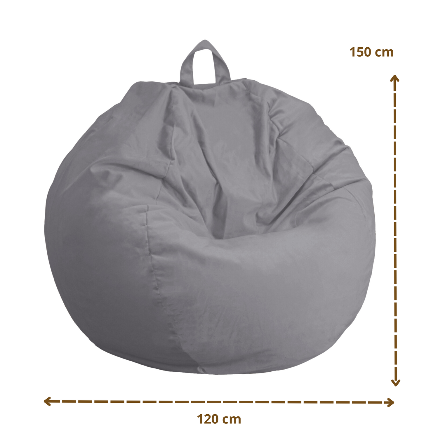 Pouf poire Géant XXL d&