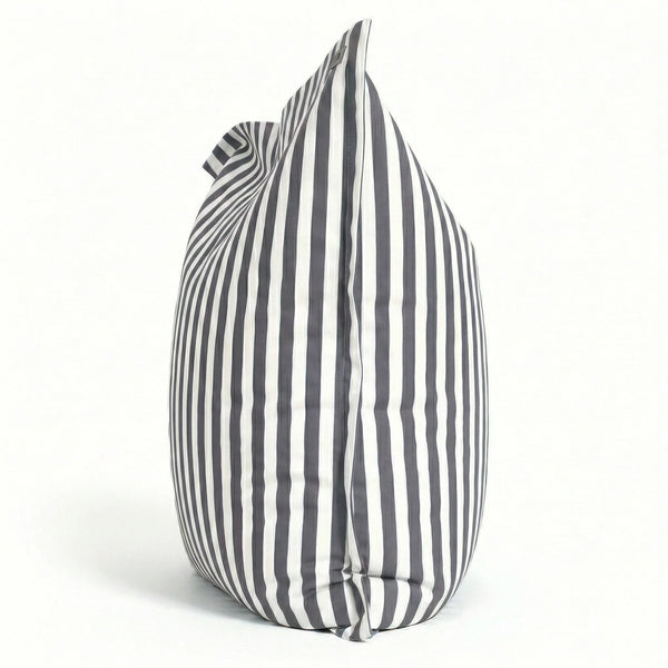 Pouf gris foncé 180x140 cm - déhoussable, anti-UV