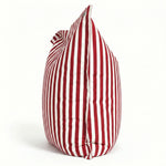 Pouf rouge 180x140 cm - déhoussable, anti-UV