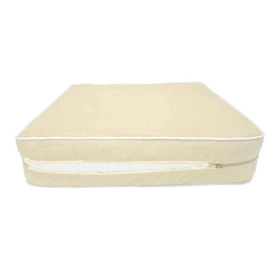 Premium kussenset 50x50 Geel Beurre, OEKO-TEX-gecertificeerd