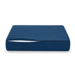 Conjunto de Almofadas para Sala de Jardim 60x60 Azul Petróleo - Capa Amovível & Anti-UV (Assento + Encosto)