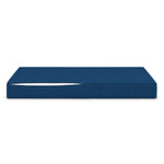Garden Lounge Cushion Set 100x50 Petrol Blue - Removable Cover & UV-Resistant (1 Seat + 2 Backrests)