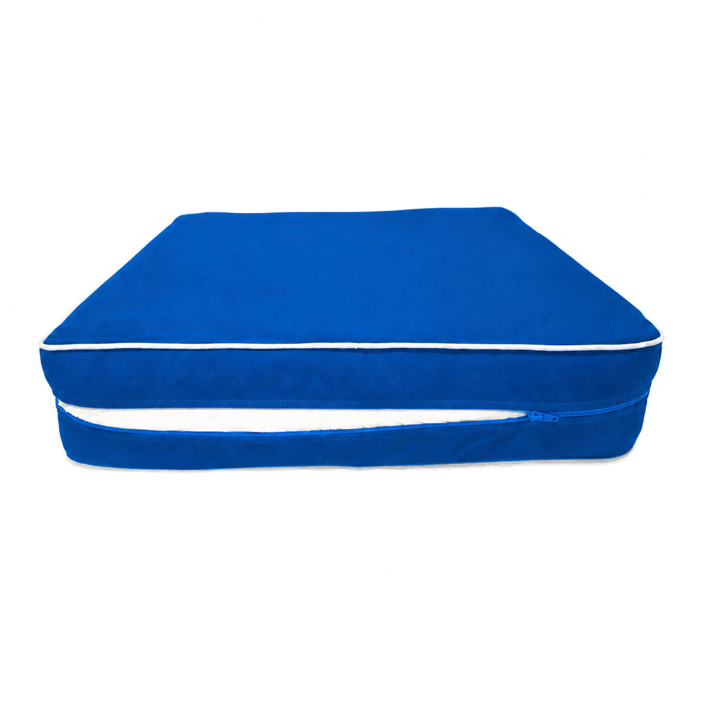 Premium-Kissen-Set 60x60 Königsblau, Polyesterstoff