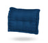 Coussin dossier pour palette capitonné en Polyester Bleu petrole 60x40x15cm - Deco-arts.fr