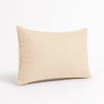 Coussin de décoration extérieur, déhoussable, lot de 2, 60x35cm - Beige - Deco-arts.fr