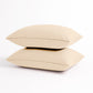 Coussin de décoration extérieur, déhoussable, lot de 2, 60x35cm - Beige - Deco-arts.fr