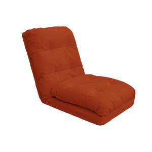 Fauteuil de Sol Convertible Terracotta - 3 en 1 (Lit 210x60) & Dossier Réglable