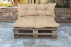 Coussins pour Palette Imperméable & Anti-UV Essentiel 120x80 Beige