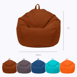 Pouf poire XL d'extérieur - 110x120 cm - Terracotta - Deco-arts.fr