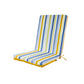 Lot de 2 Coussins pour chaises 95 x 40 cm motif Rayures Solaires - Deco-arts.fr