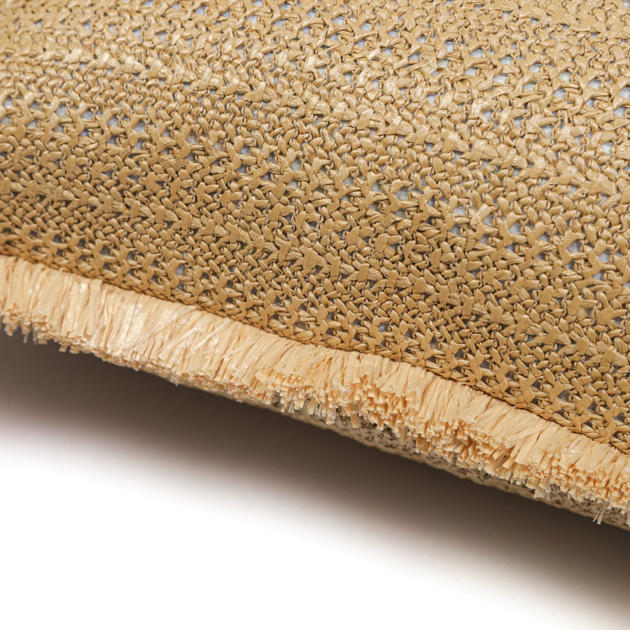 Almofada Decorativa Efeito Ráfia 30x50 "Uni", tecido efeito ráfia