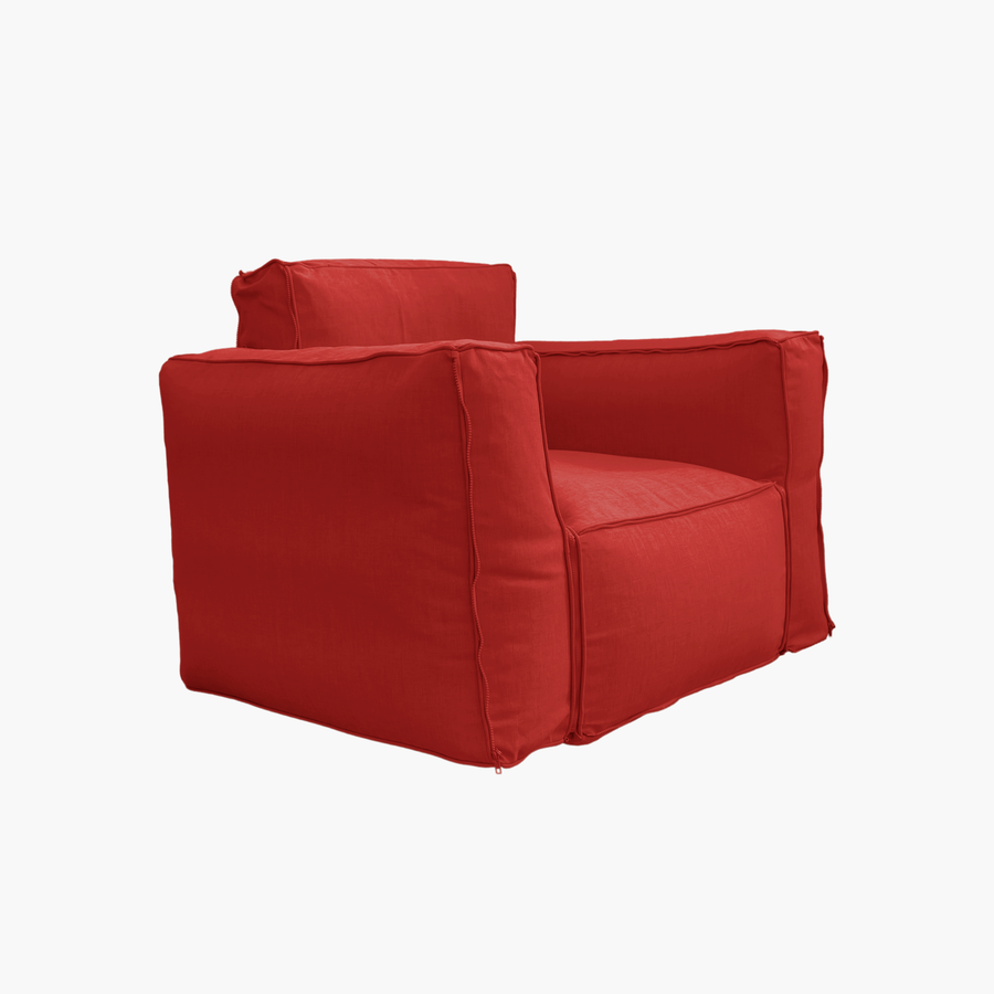 Poltrona Modular de Jardim 90x75 Terracota – foto 9