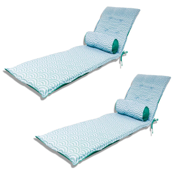 Coussin  195x60 cm en situation extérieure