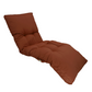 Coussin bain de soleil 185 x55cm Terracotta - Deco-arts.fr