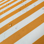 Ensemble Coussins Salon Jardin 100x50 Rayure Jaune - autre angle