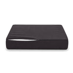 Conjunto de Almofadas para Sala de Jardim 50x50 Cinzento Carbono - Capa Amovível & Anti-UV (Assento + Encosto)