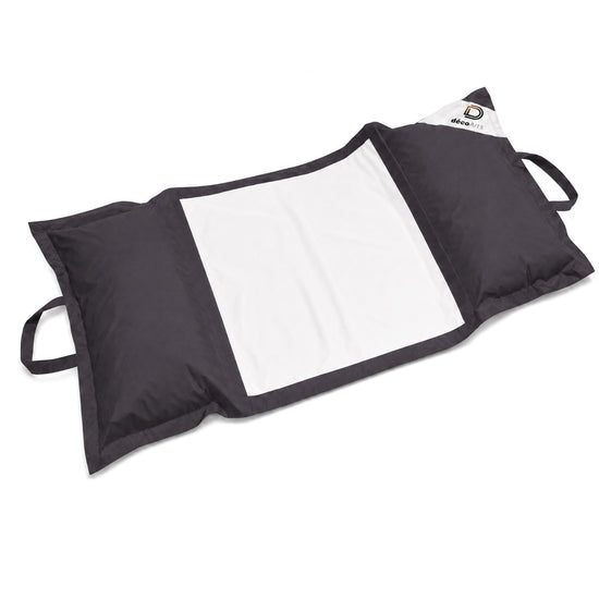 Pouf Flottant Piscine XXL 170x90 Gris Carbone - Matelas Hamac à Billes (Confort Adulte)