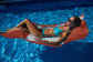 Hamac pour Piscine en Polyester 170x90 cm Terracotta - Deco-arts.fr