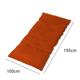 Futon XXL - Matelas de sol 195x100cm - Terracotta - Deco-arts.fr