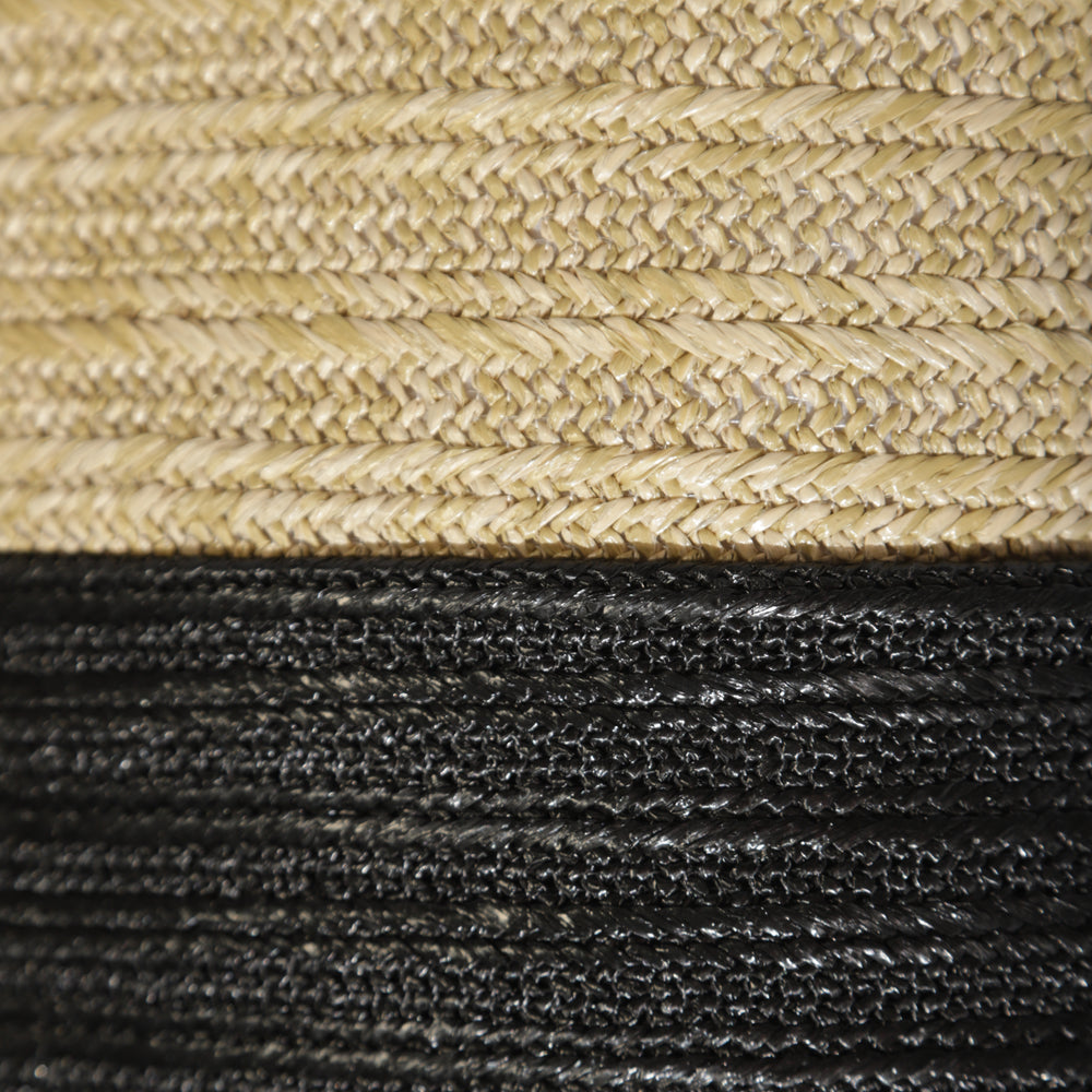 Capa de Almofada Efeito Ráfia Bicolor 45x45 – foto 4