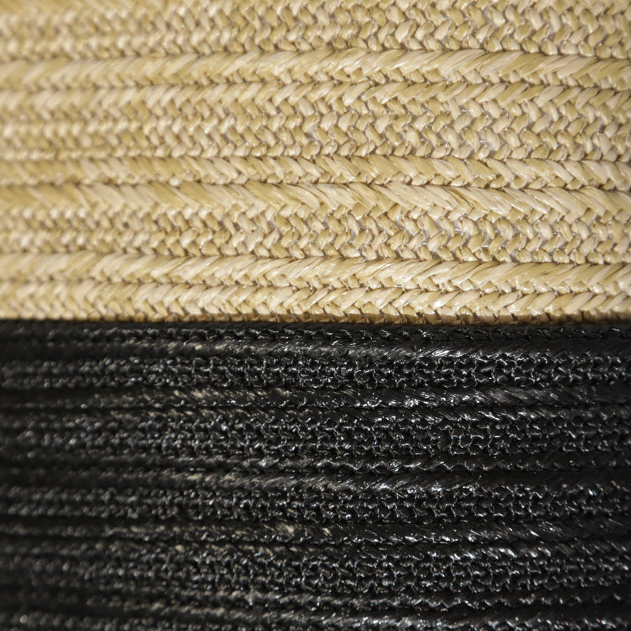 Capa de Almofada Efeito Ráfia Bicolor 45x45 – foto 4