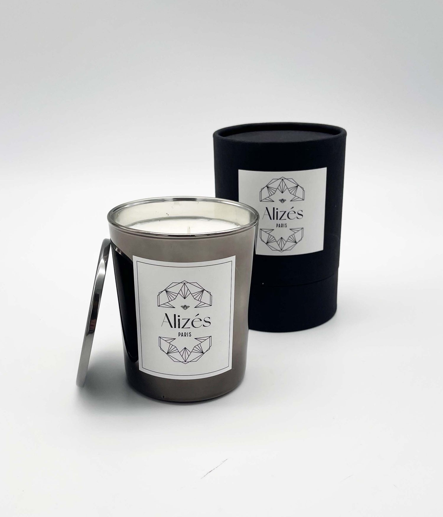 Bougie parfumée naturelle – Cire d’abeille 180g – Poker & Tabac - Deco-arts.fr