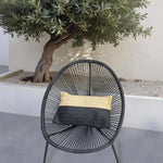 Housse de Coussin Effet Raphia Bi - vue principale