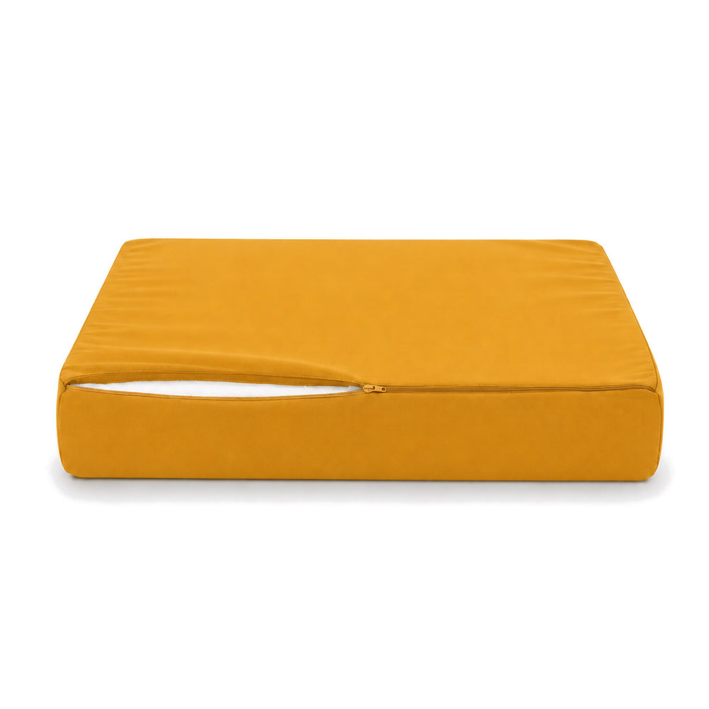 Ensemble Coussins Salon Jardin 50x60 Jaune, pour l'intérieur et l'extérieur
