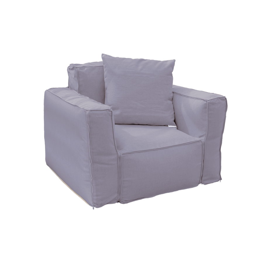 Modulaire tuinfauteuil 90x75 Kiezelgrijs – foto 8