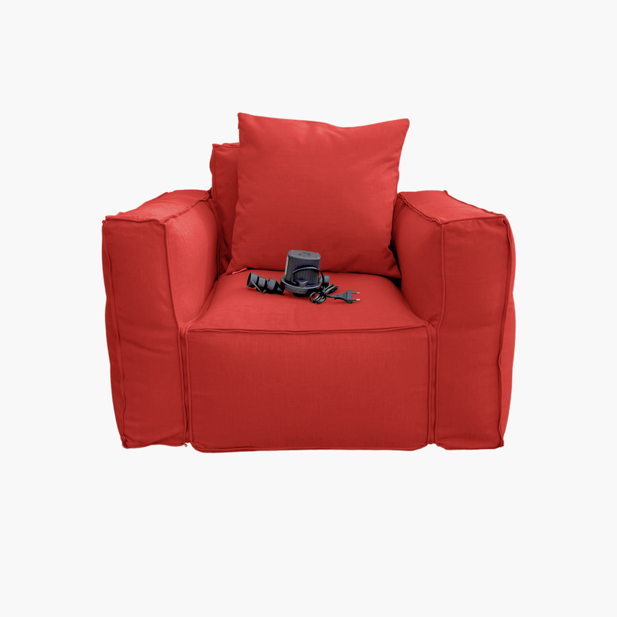 Poltrona Modular de Jardim 90x75 Terracota – foto 8