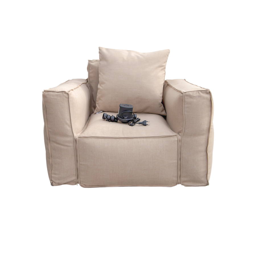 Poltrona Modular de Jardim 90x75 Bege – foto 9