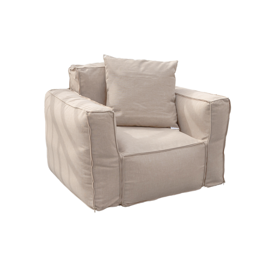 Poltrona Modular de Jardim 90x75 Bege – foto 8