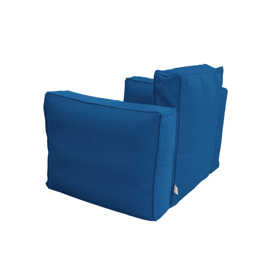 Poltrona Modular de Jardim 90x75 Azul Petróleo – foto 7