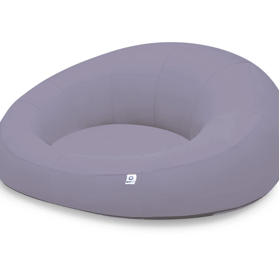 XXL drijvende zwembadfauteuil 140x120 Kiezelgrijs – foto 5