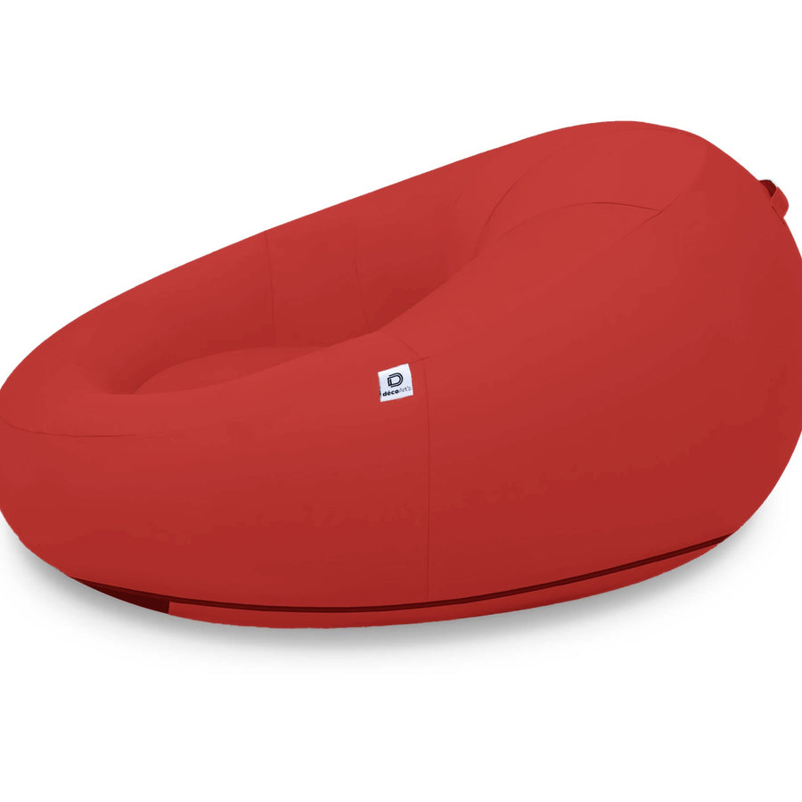 XXL drijvende zwembadfauteuil 140x120 Rood – foto 7