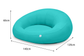 Pouf XXL Flottant pour Piscine 140x120x60 cm Bleu caraïbes - Deco-arts.fr