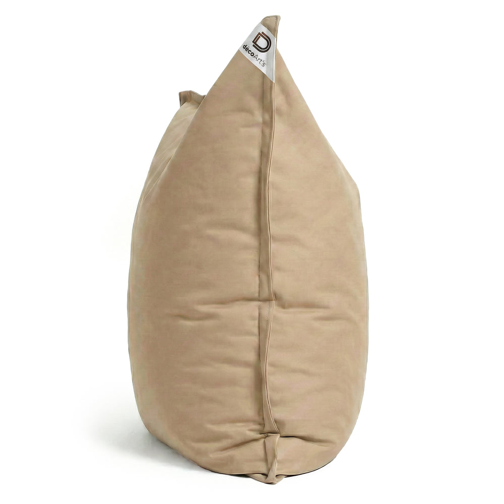 Pouf Géant XXL 180x140 Beige, imperméable