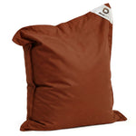 Housse de Pouf Géant XXL 180x140 Terracotta - autre angle