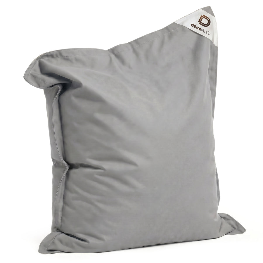 Giant XXL Bean Bag 180x140 Pebble Grey, for indoor, outdoor and poolside use