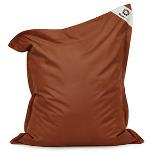 Housse de Pouf Géant XXL 180x140 Terracotta - (Housse Seule à Garnir - Intérieur/Extérieur)