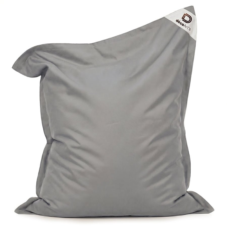 Giant XXL Bean Bag 180x140 Pebble Grey, removable cover
