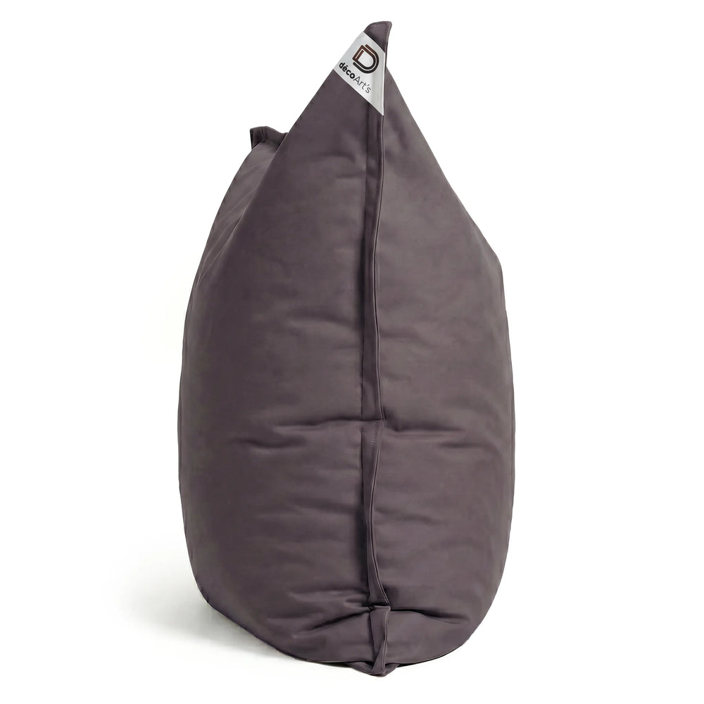 Giant XXL Bean Bag 180x140 Carbon Grey, foam flake filling