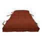 Coussin bain de soleil 185 x55cm Terracotta - Deco-arts.fr