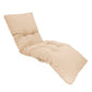 Coussin bain de soleil 185 x55cm Beige clair - Deco-arts.fr