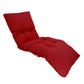 Coussin bain de soleil 185 x55cm Rouge piment - Deco-arts.fr